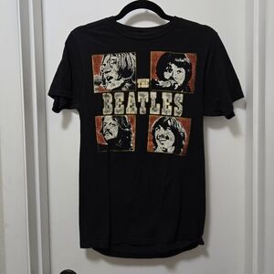 Black Crewneck Beatles Tshirt